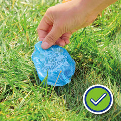 Nerf water pods one-piece cleanup reduces sticky residue after play.
