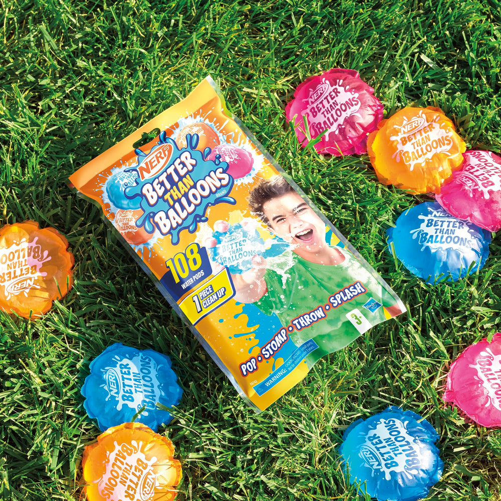 One-piece burst design makes post-play cleanup quick and easy