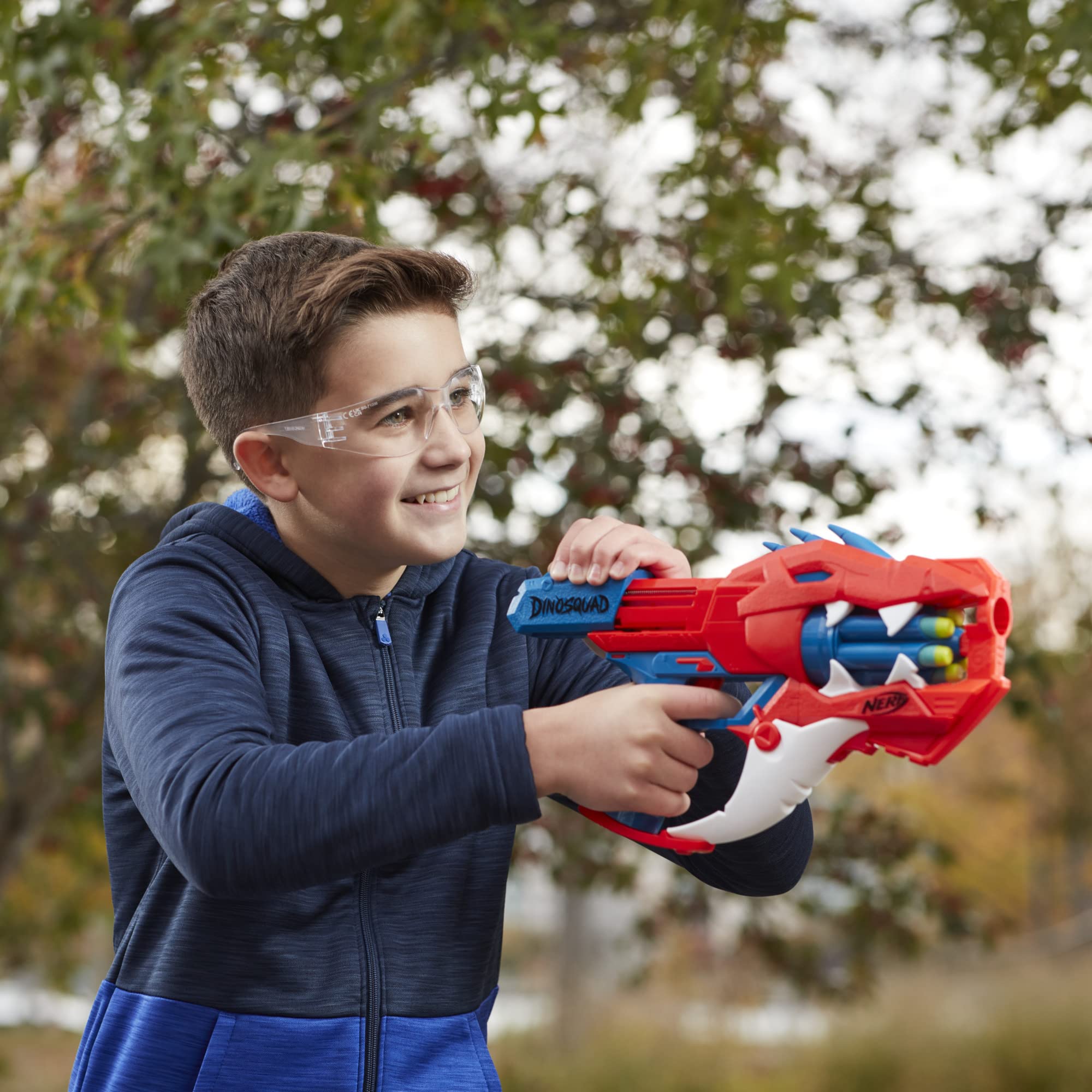 Nerf DinoSquad Raptor-Slash dino design detail adds visual flair to battles