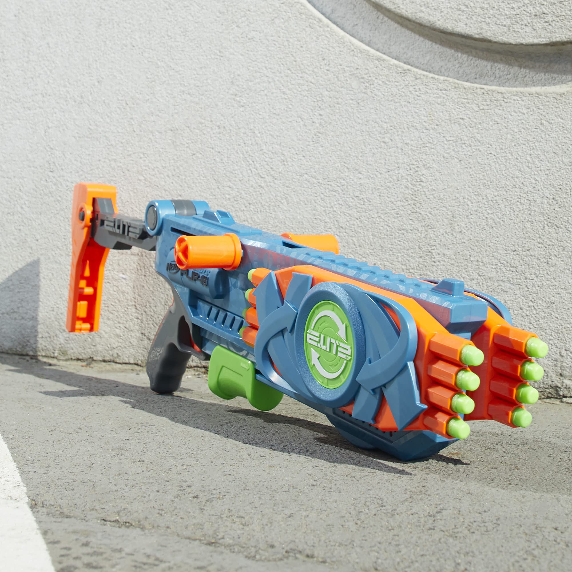 Nerf Elite 2.0 Flipshots included 16 official Nerf Elite darts