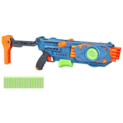Nerf Elite 2.0 Flipshots front view shows eight forward barrels ready to fire