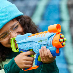 Nerf Elite Junior Explorer easy-load mechanism simplifies loading