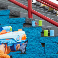 Nerf Elite Junior Rookie Pack four targets for quick rounds