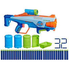 Nerf Elite Junior Rookie Pack with front-loading design for quick loading and play