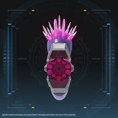Nerf F5487 LMTD Halo Needler Blaster drum detail view shows 10-dart capacity