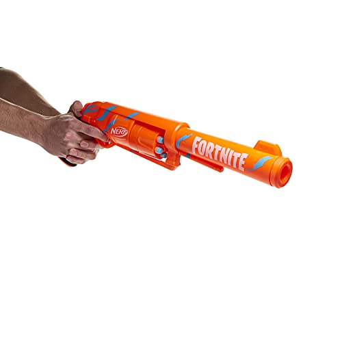 Nerf Fortnite 6-SH battle-ready use in action.