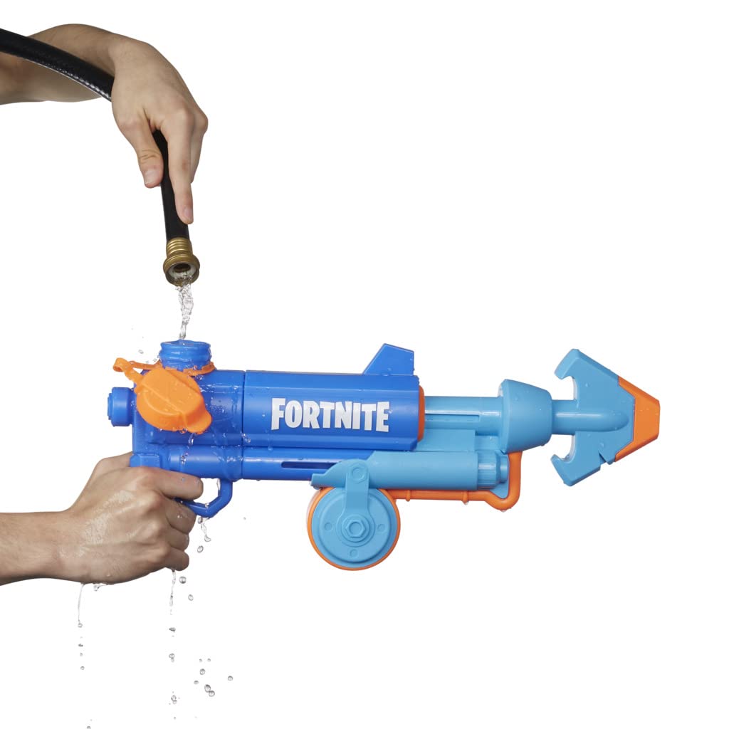 Teens and adults enjoy a lightweight durable Nerf water blaster