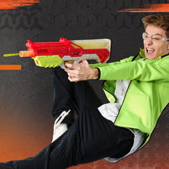 Nerf GELFIRE WARP Speed back view showing ergonomic grip