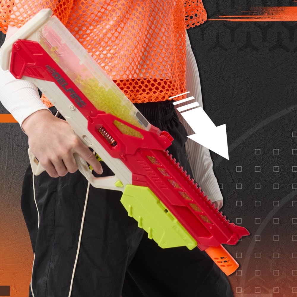 Nerf GELFIRE WARP Speed battle-ready setup for indoor and outdoor play