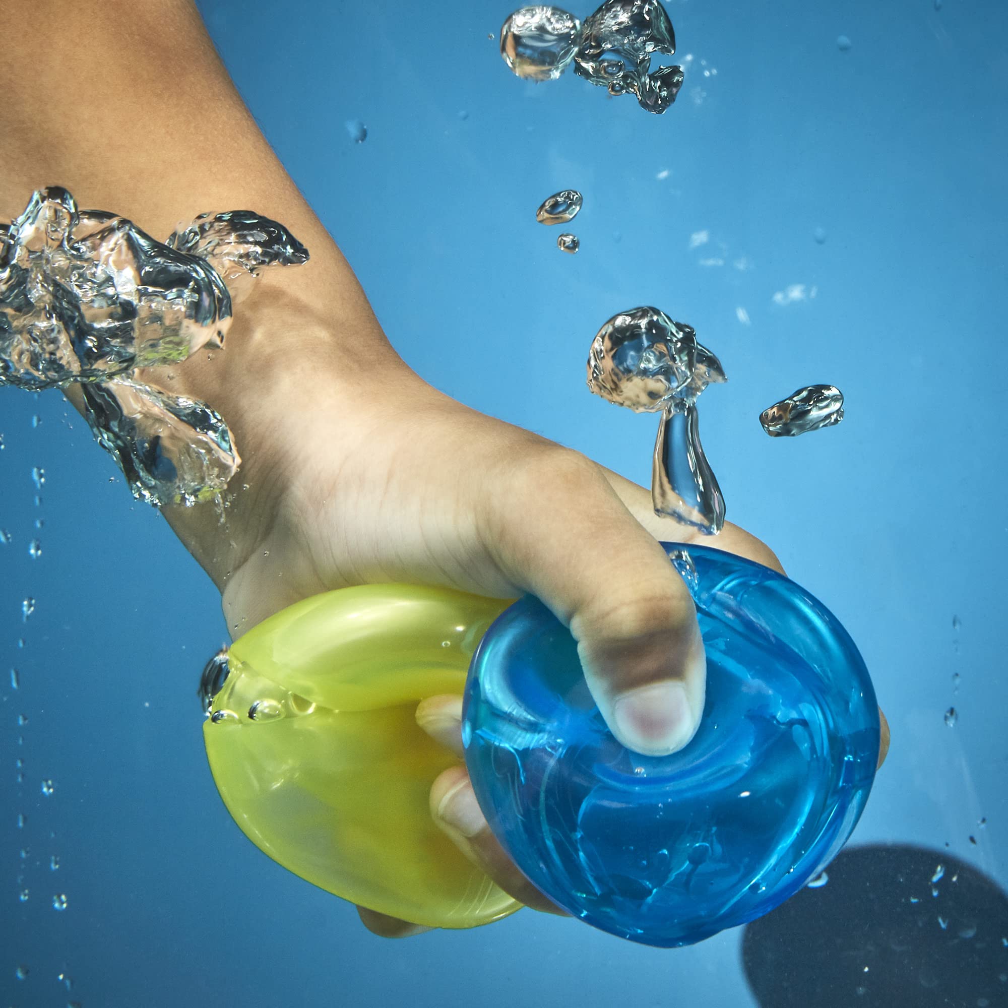 Soft flexible Nerf Hydro Ball material for safe water blasting