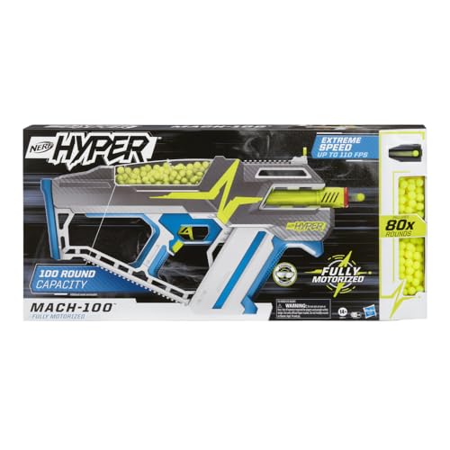 Large hopper holds up to 100 rounds for longer skirmishes.