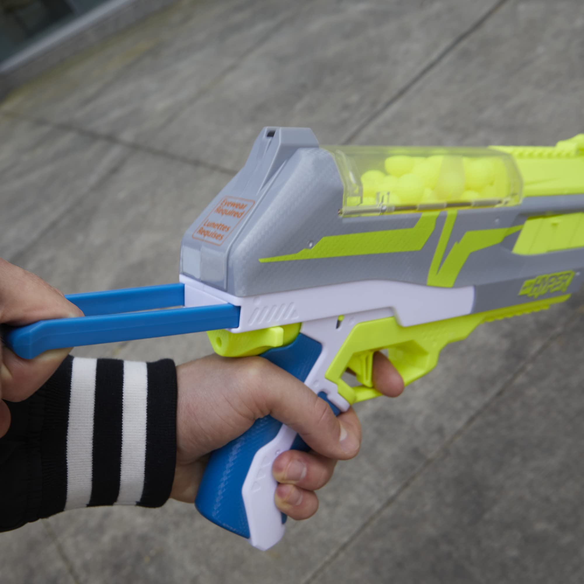 Canisters and rounds sold separately for extended battles.