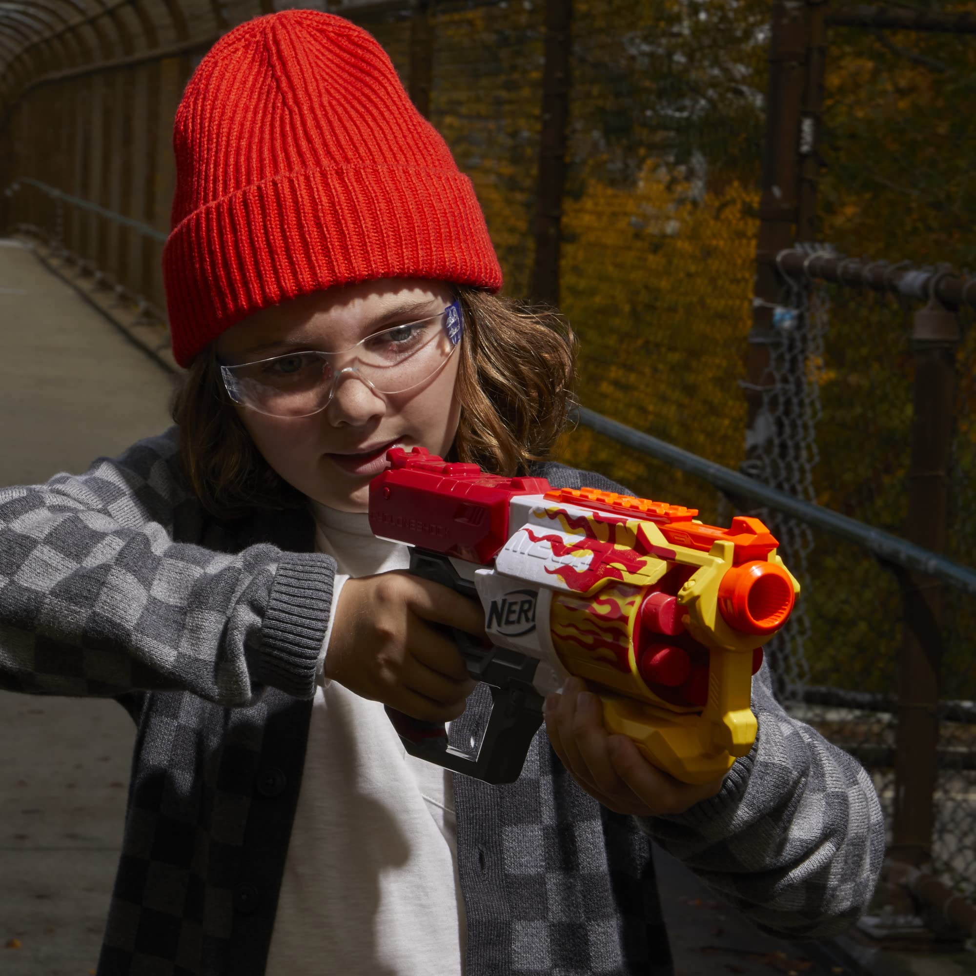 Nerf Mega CycloneShock Hotrod exclusive Hotrod colorway.