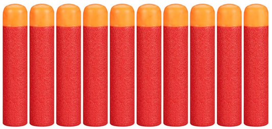 Nerf Mega Darts 10-pack close-up detail of foam tip design