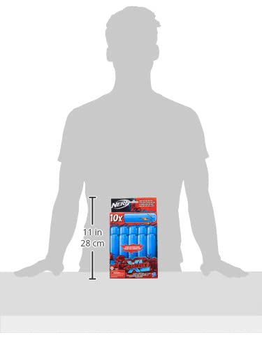 Nerf Mega XL packaging and darts for easy refills.