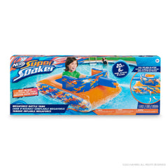 NERF Megaforce Tank dimensions 32W x 47H x 19D for pool setup