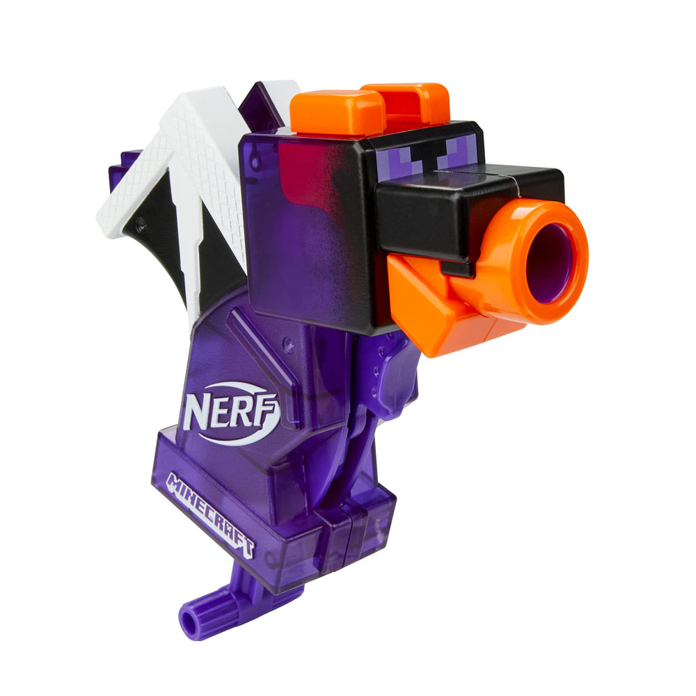 Packaging image showing dragon-themed Nerf Minecraft collaboration.