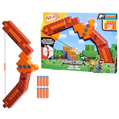 Nerf Minecraft Bow String Priming in action for authentic feel