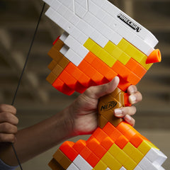 Nerf Minecraft Sabrewing Bow indoor-outdoor-play suits versatile battles.
