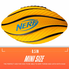 Nerf Mini Foam Football 8.5 inches is easy for kids to grip