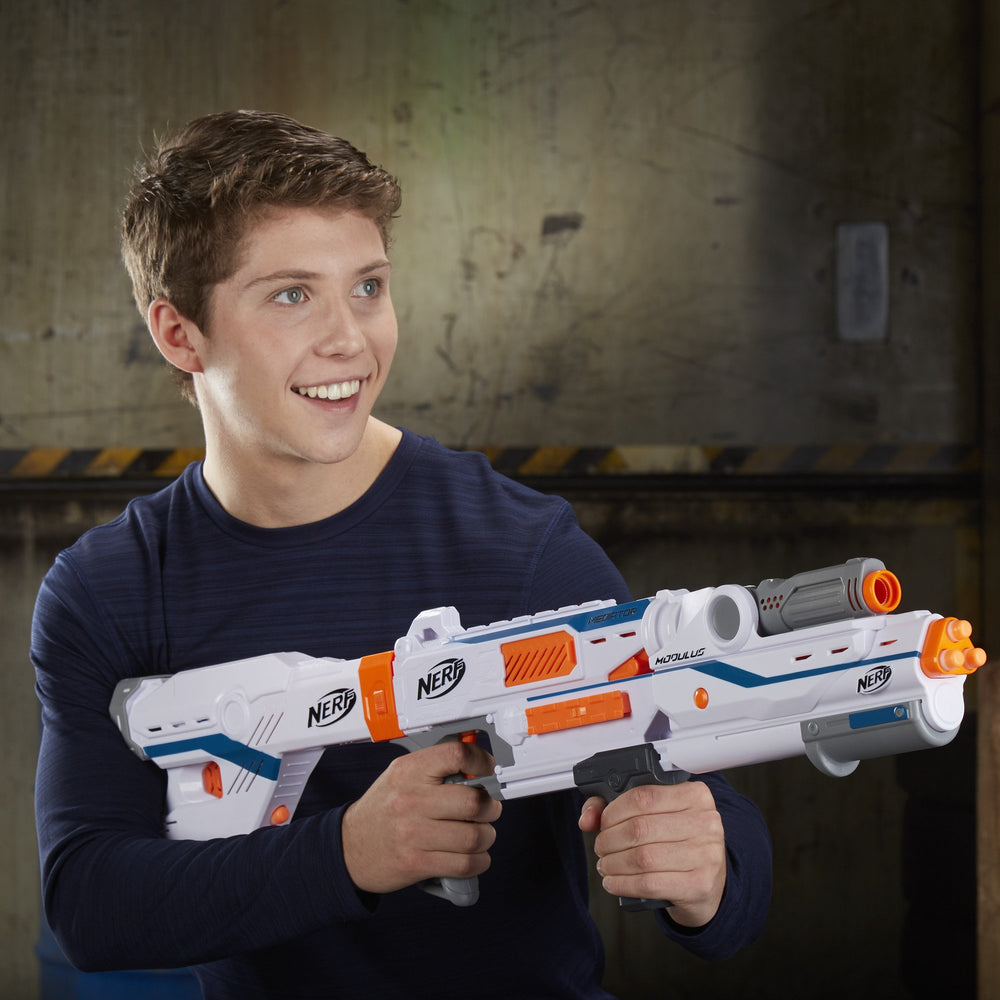 Nerf Modulus Mediator tactical rails for customizing options