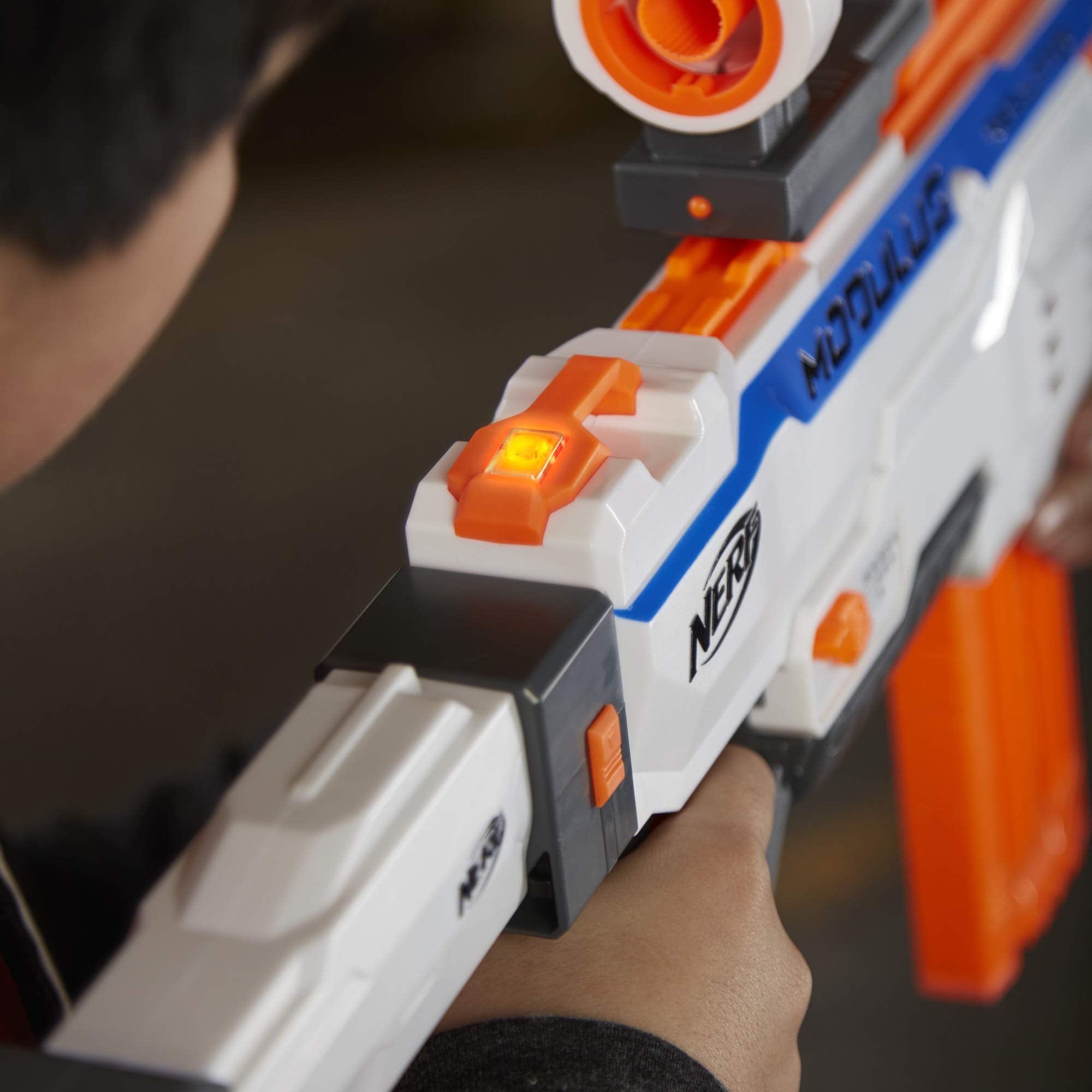 Nerf Modulus Regulator 24 darts ready for rapid-fire action