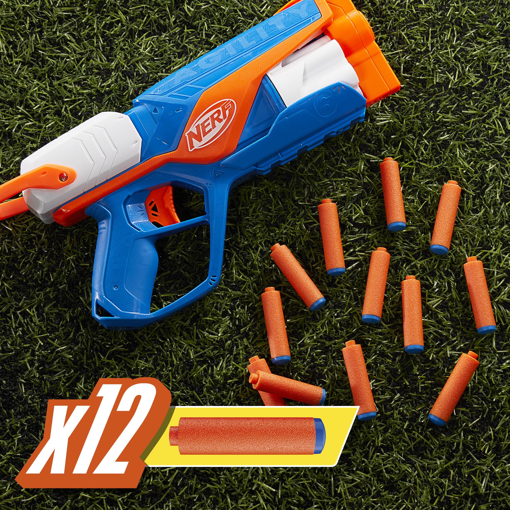 Kids enjoying outdoor Nerf N Series Agility battles