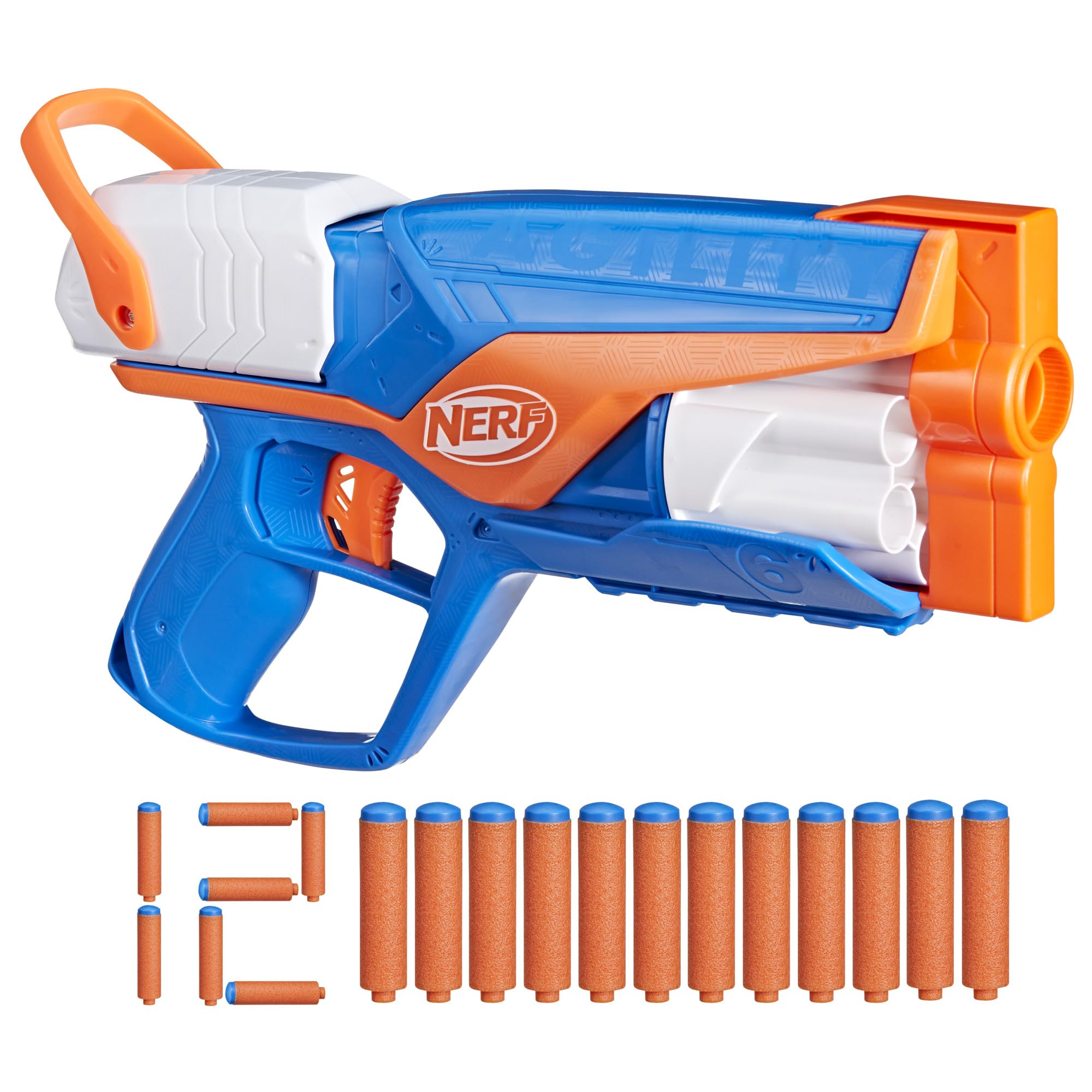 Nerf N Series Agility Blaster front view for quick action