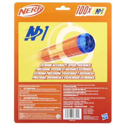 Nerf N Series N1 darts ready to reload for nonstop action.