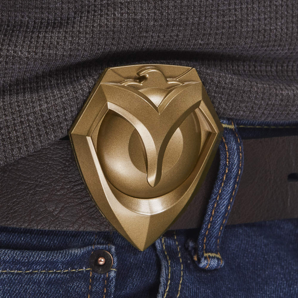 Nerf Overwatch McCree badge display piece to showcase collection.