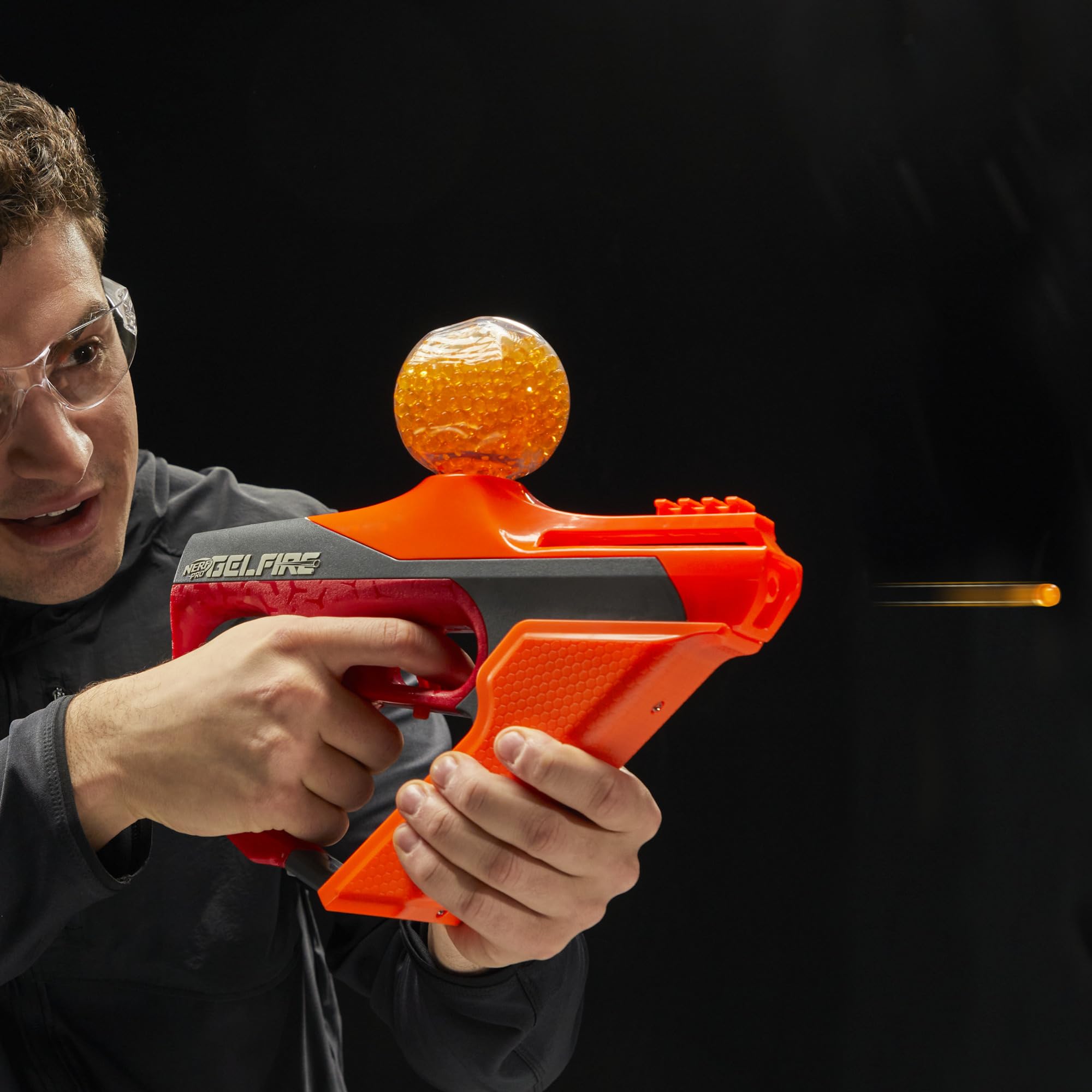 Nerf Pro Gelfire hydrated rounds burst on impact