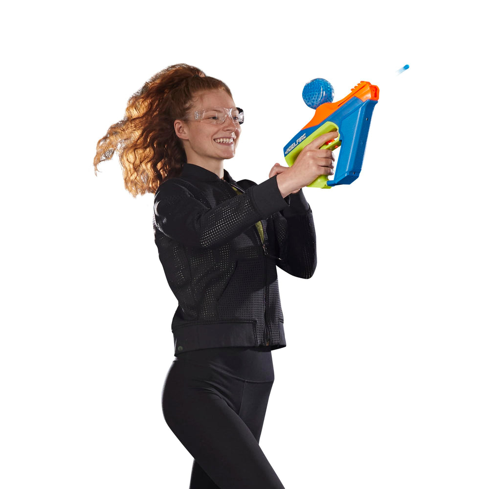 Nerf Pro Gelfire Nightfall eyewear protects eyes during exchanges