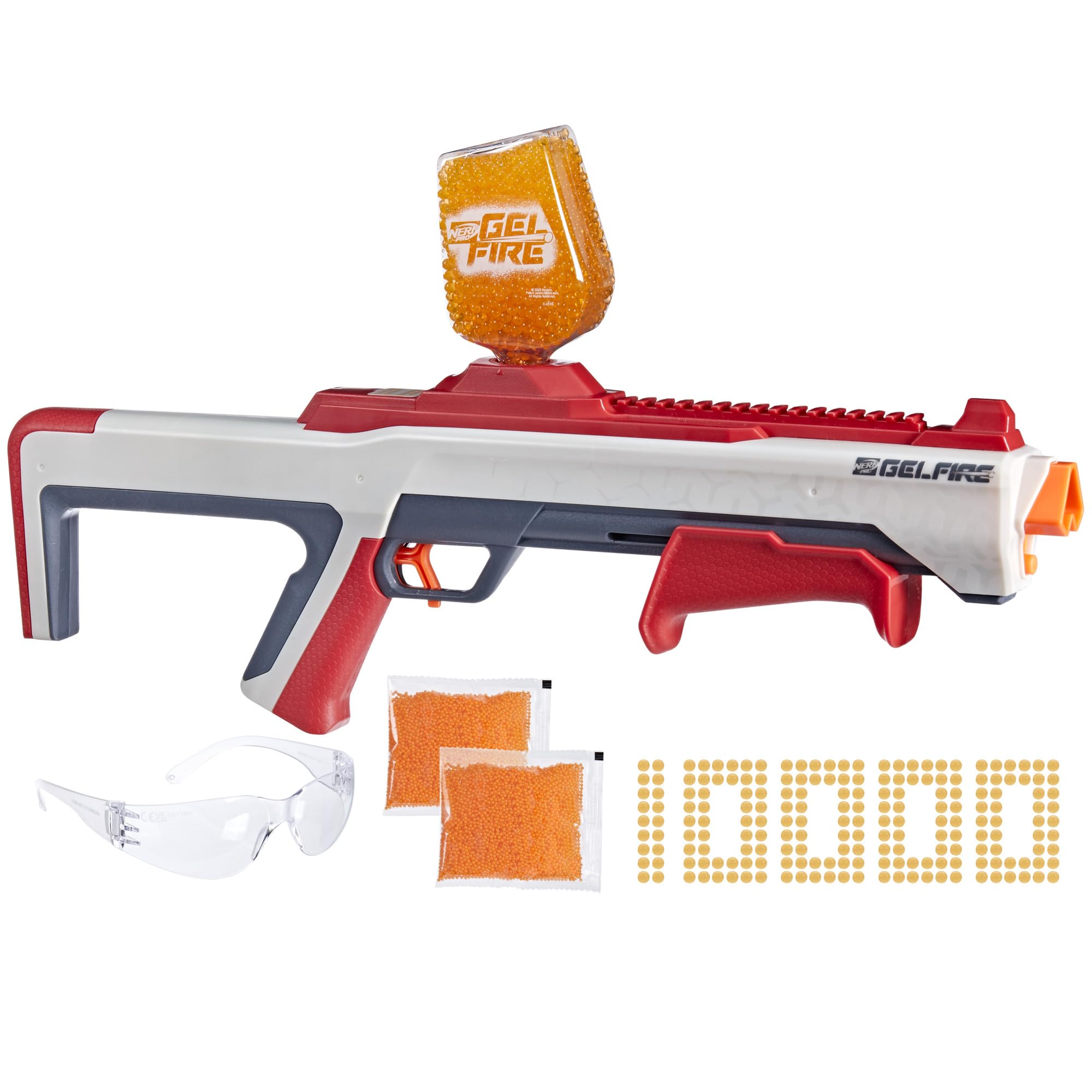 NERF Pro Gelfire Raid Blaster in action for exciting outdoor battles