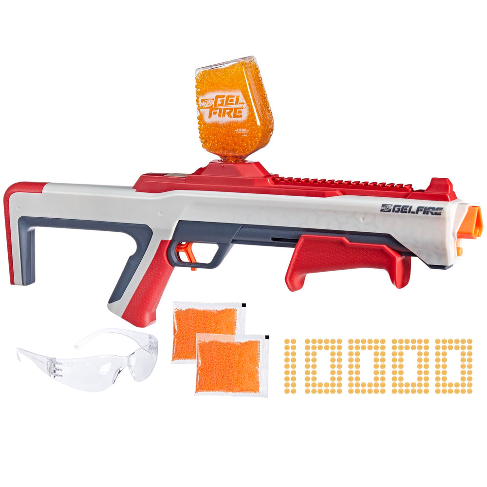 NERF Pro Gelfire Raid Blaster in action for exciting outdoor battles