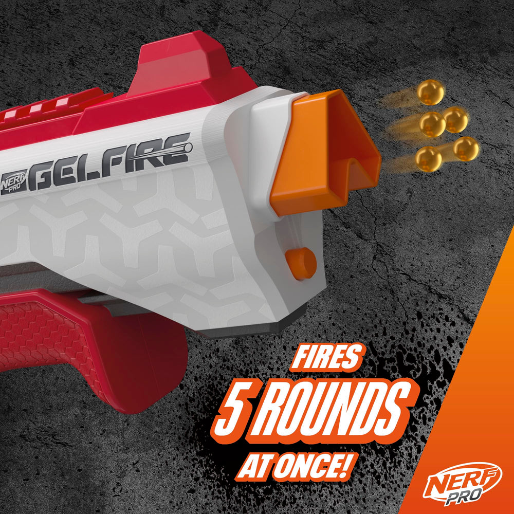 NERF Pro Gelfire Raid Hopper with 800 rounds, ready for long play