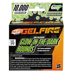 Nerf Pro Gelfire rounds hydrate to expand for fast outdoor battles.