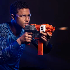 Nerf Pro Stryfe X protective eyewear keeps players safe during play.