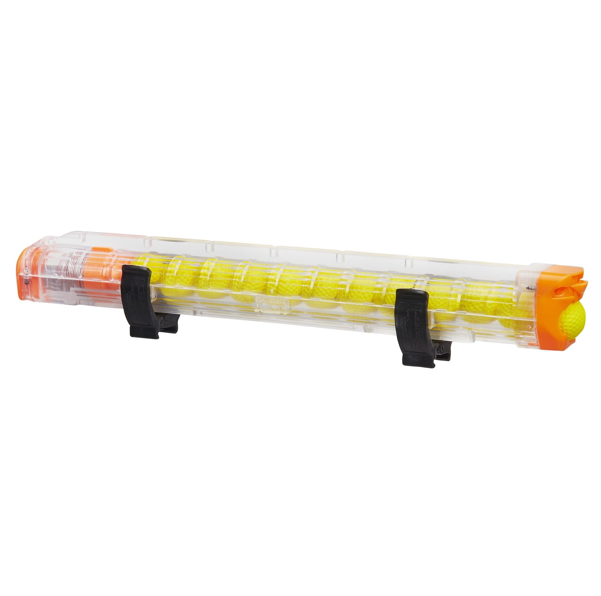 Nerf Rival 12-round magazine in use with blaster showing seamless compatibility.