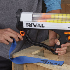 Nerf Rival Hades XVIII-6000 bundle ready for matches with ammo