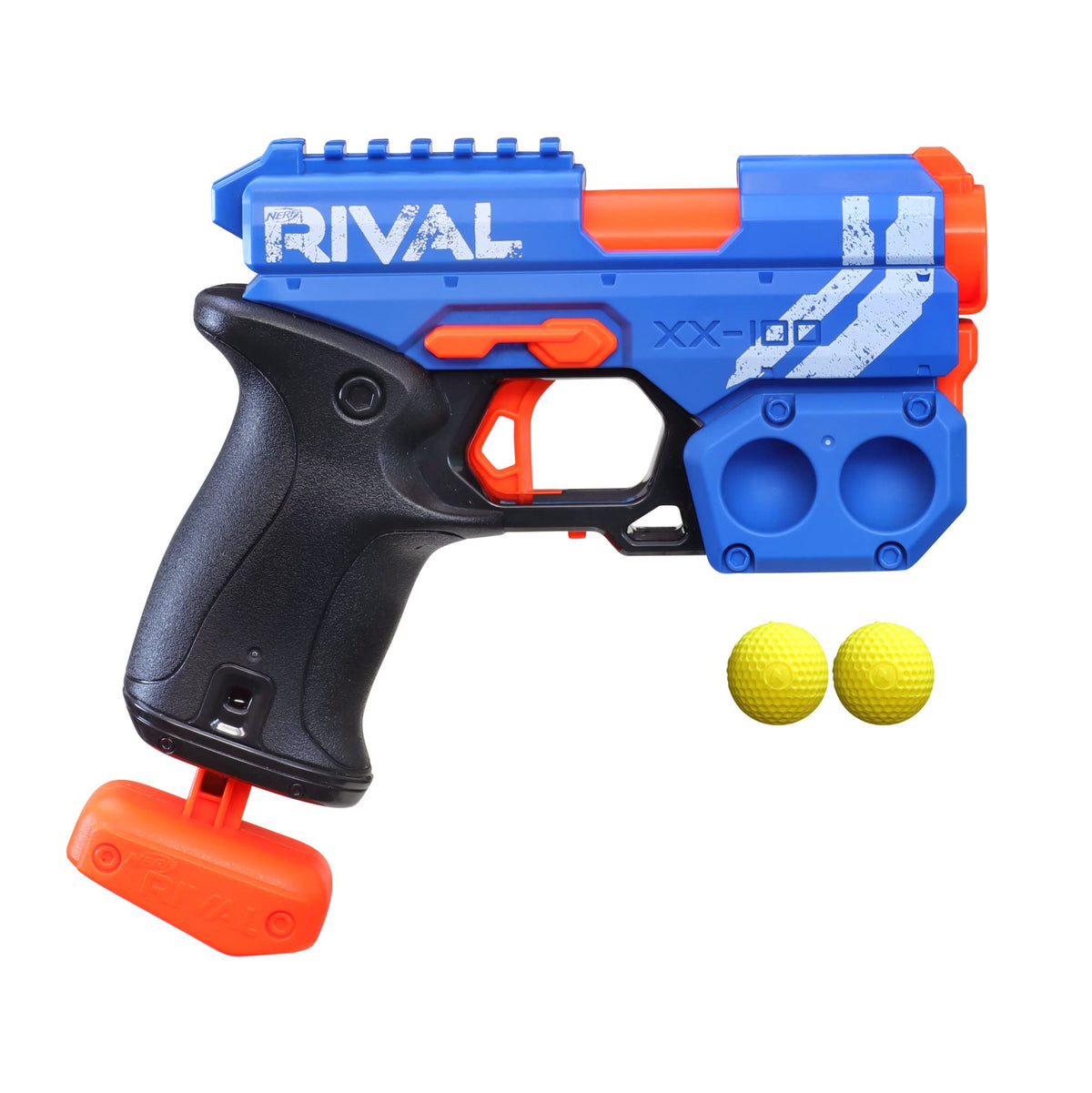 Nerf Rival Knockout XX-100 blaster in compact form for fast-paced play