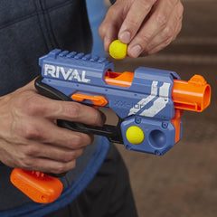 Blue Team variant of the Knockout XX-100 ready for matches