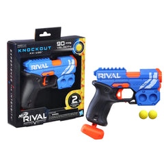 Nerf Rival Knockout XX-100 breech-load action demonstrated for quick reloads