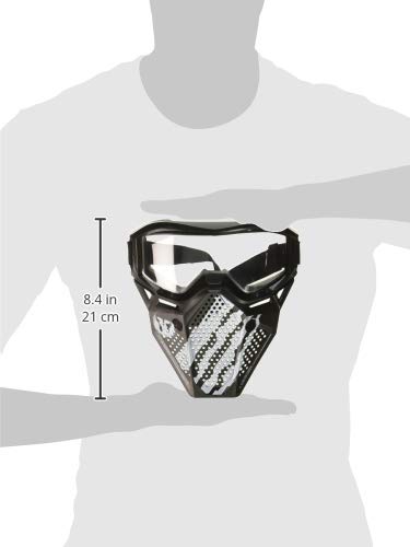 Nerf Rival Phantom Corps mask in white, fits teens for Rival games.