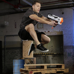 Nerf Rival Phantom Corps Helios XVIII-700 packaging in simple brown box.