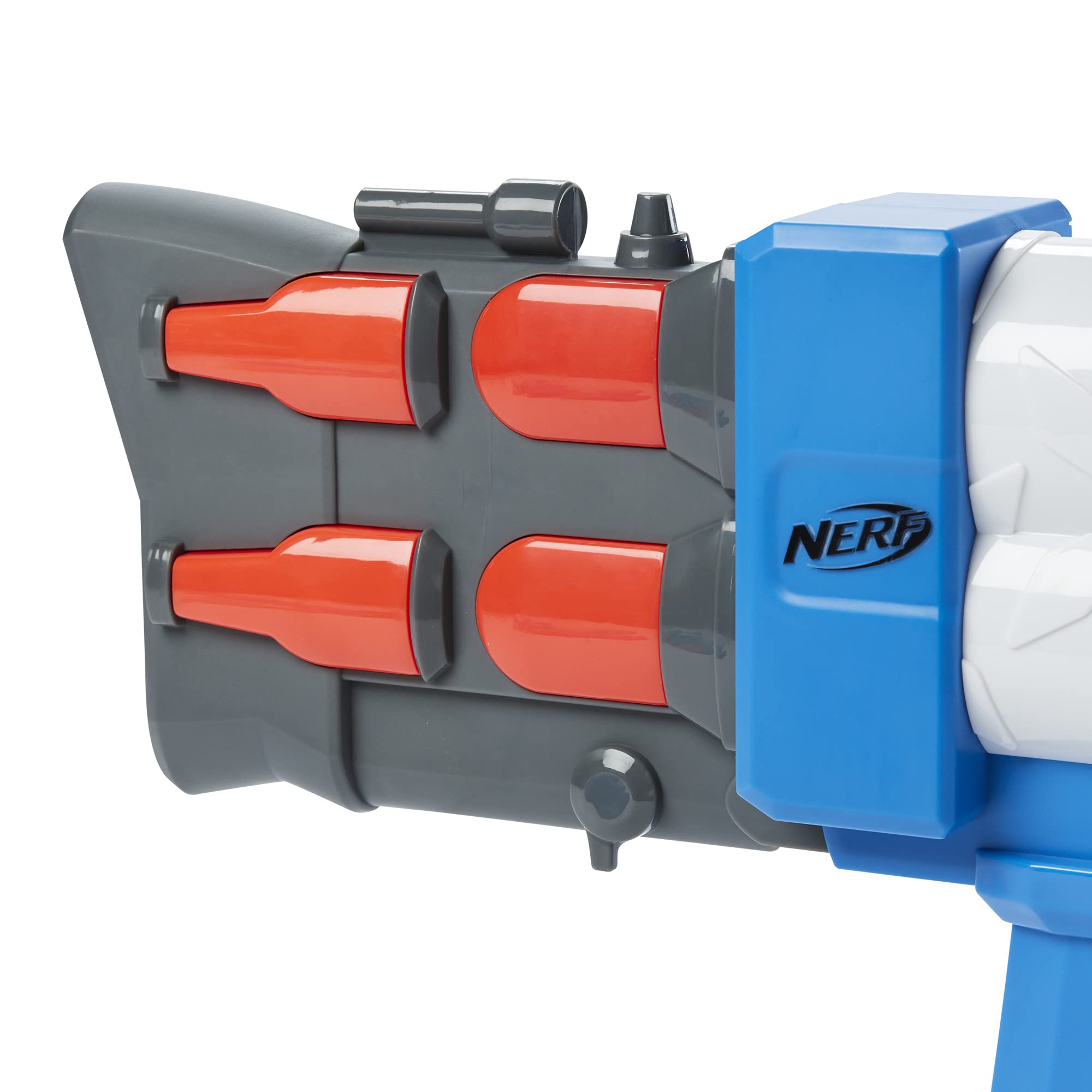Nerf Roblox Arsenal Pulse Laser blaster side view showcases motorized blasting action