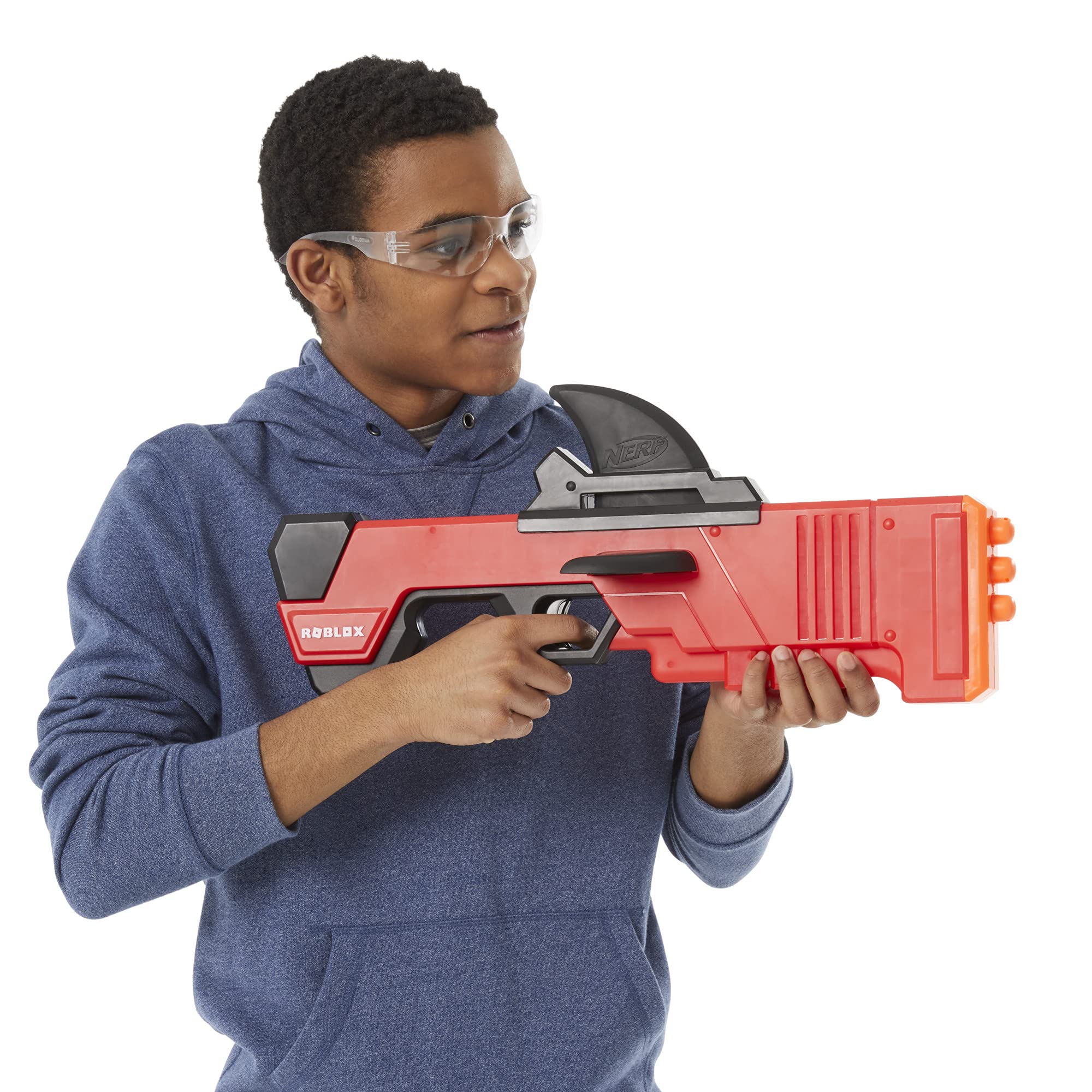 Nerf recommended eyewear protects eyes during fast-action battles