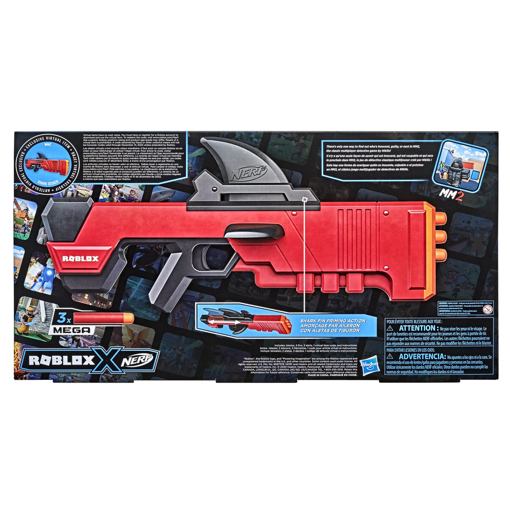 Nerf Roblox MM2 indoor outdoor play versatility supports diverse Nerf adventures