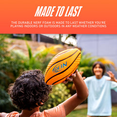 Nerf Safe Play Foam Ball enables gentle indoor sessions