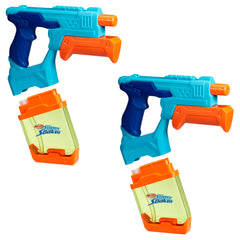 Nerf Super Soaker Dunk-Fill 2-Pack tanks ready for instant fill and splashy play.