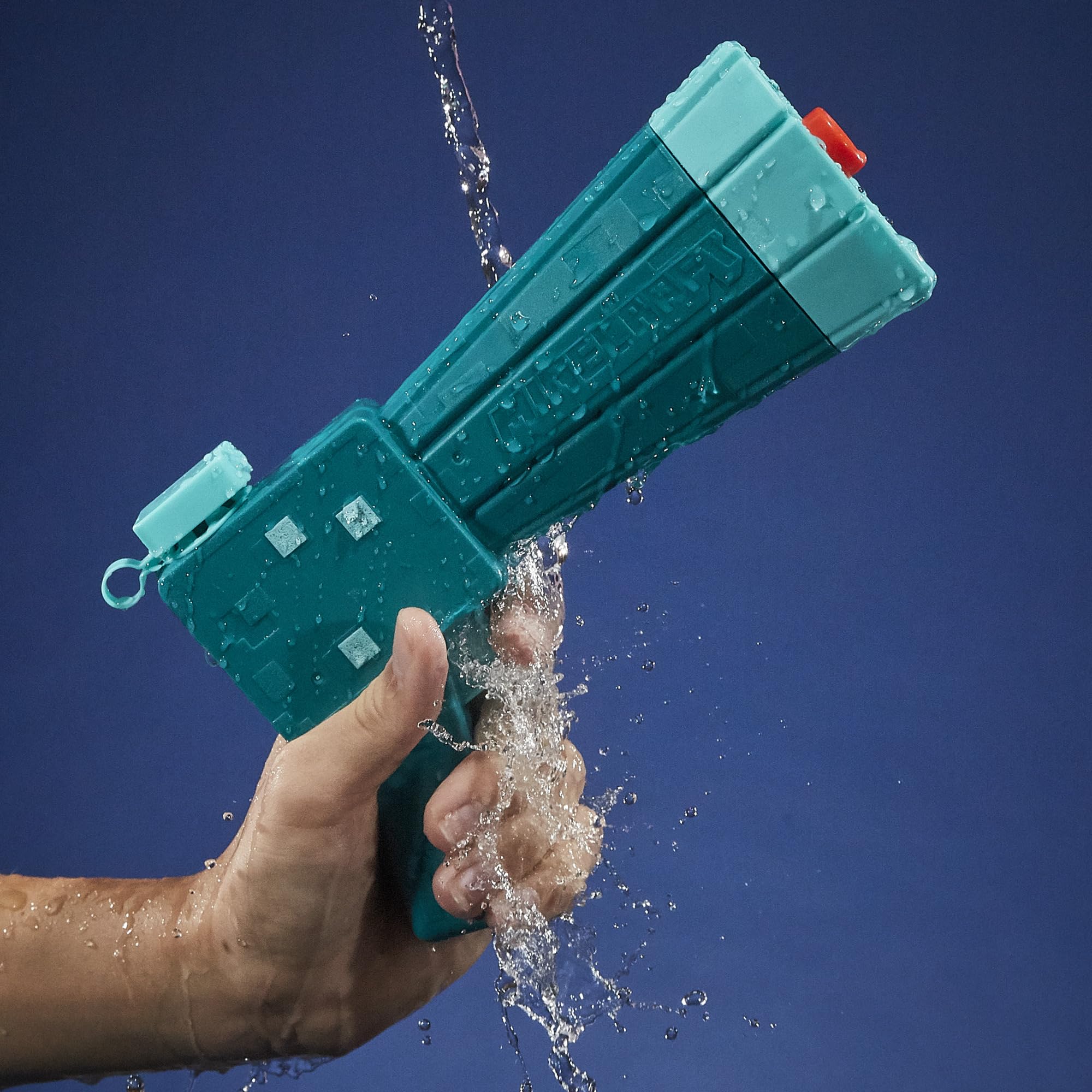 Nerf Super Soaker Minecraft Backyard fun for active outdoor play